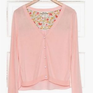 Matilda Jane Made Me Blush Pink Cardigan Sweater NEW